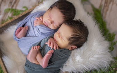 Newborn Photoshoot – Twins